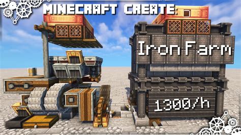 Iron Farm Create Minecraft