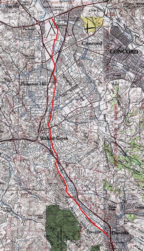 iron horse trail map