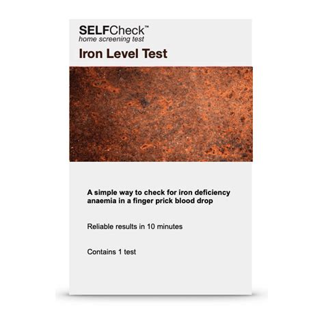 Iron Level Test Code