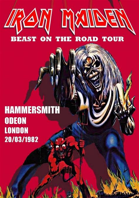 iron maiden 1982 tour dates