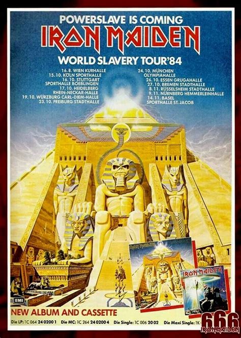 iron maiden 1984 tour