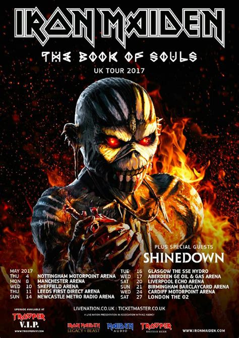 iron maiden 2017 tour