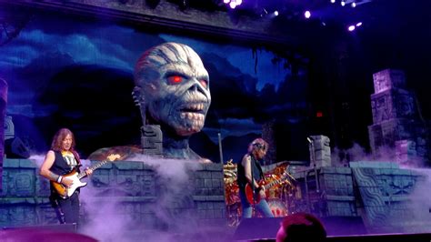 iron maiden eddie live on stage