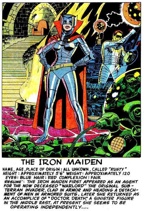 iron maiden marvel comics