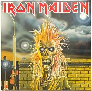 iron maiden self titled album cover