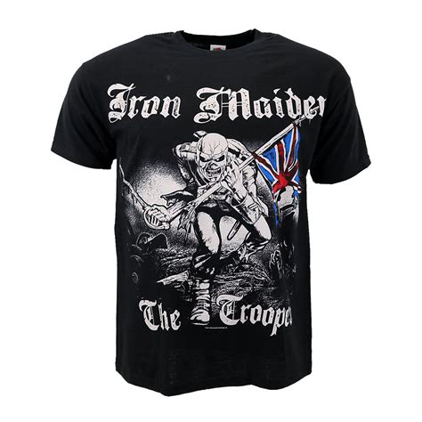 iron maiden sketched trooper t shirt