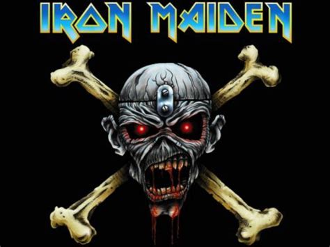 iron maiden skull logo