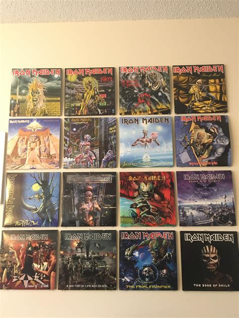 iron maiden studio albums in order