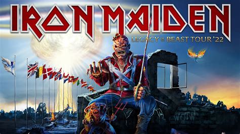 iron maiden tour 2022