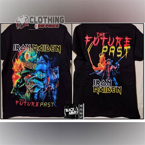 iron maiden tour shirt 2022 deutschland