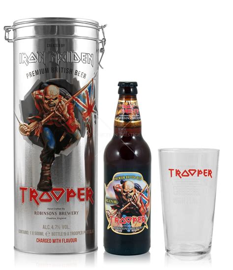 iron maiden trooper beer box set