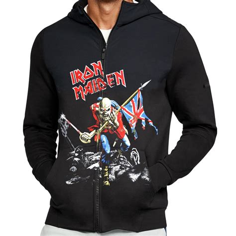 iron maiden trooper hoodie