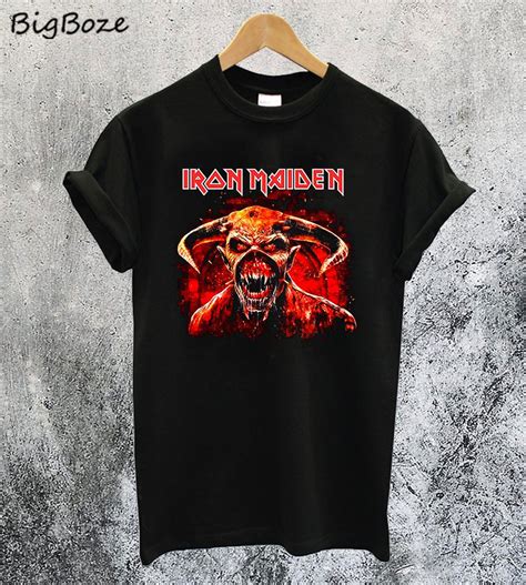 iron maiden us tour shirts 2019