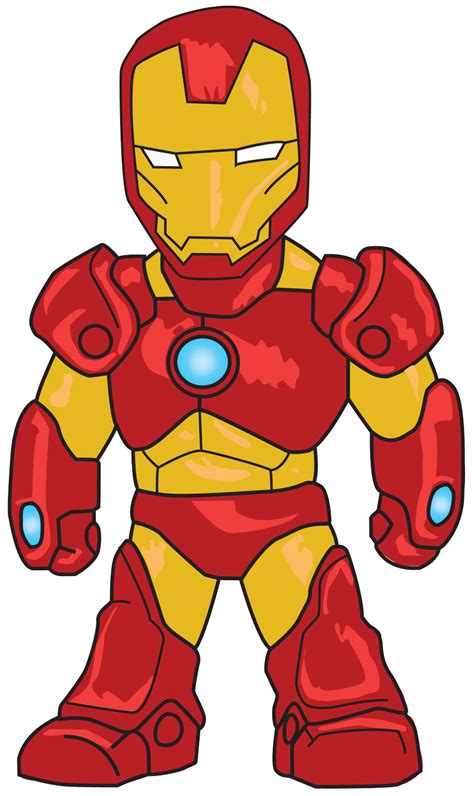 iron man cartoon images for kids
