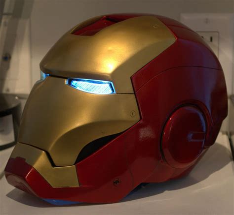iron man mechanical helmet