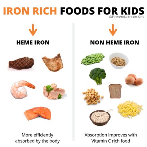 iron rich foods for anemia in children