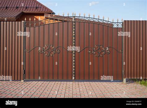 Iron Sheet Gate