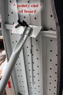 Ironing Board Stuck Open
