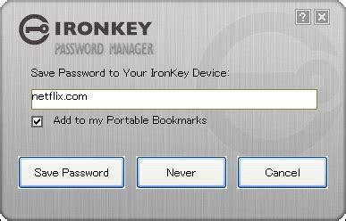 Ironkey Password