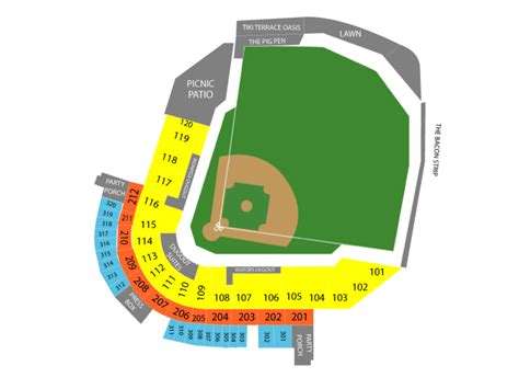 Ironpigs Seating Chart With Rows