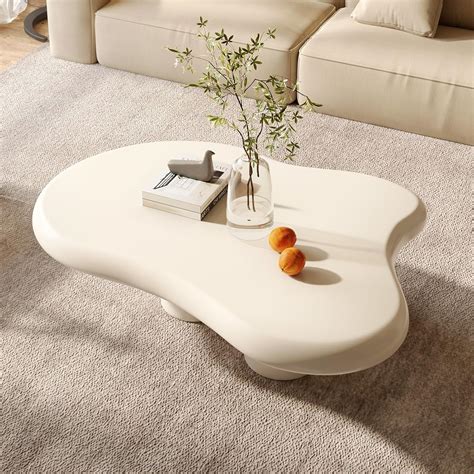irregular shaped coffee table