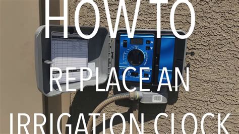 Irrigation Clock Replacement