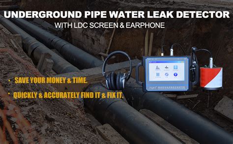 Irrigation Pipe Leak Detection