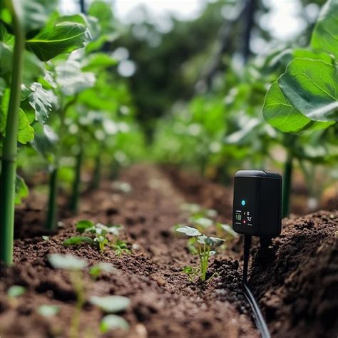 Irrigation System With Moisture Sensor