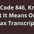 irs code 846 with date