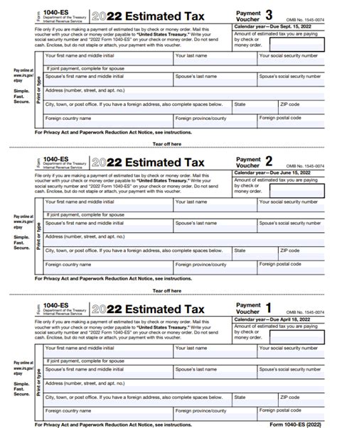 irs 1040 es direct pay