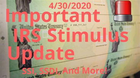 irs 2020 stimulus payments
