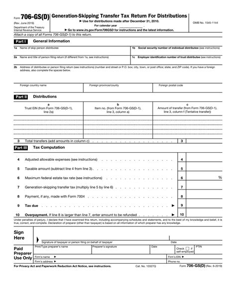 irs 706 form pdf