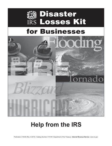 irs disaster loss kit