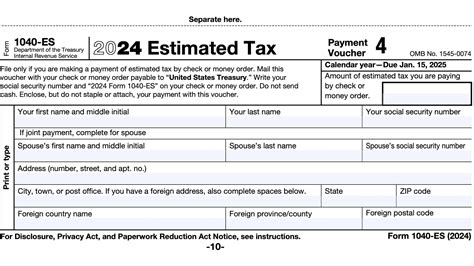 irs estimated tax payment voucher 2024