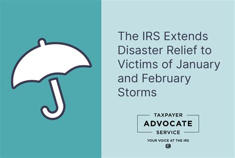 irs federal disaster relief