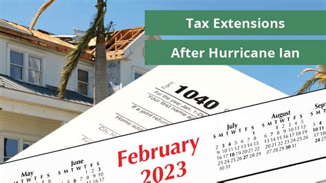 irs filing extension for hurricane ian