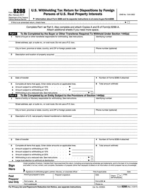 irs form 8288 contact phone number