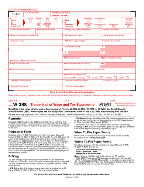 irs forms 2020 fillable & printable