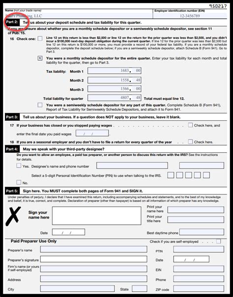 irs forms mailing instructions