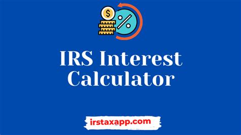 irs interest calculator 2022