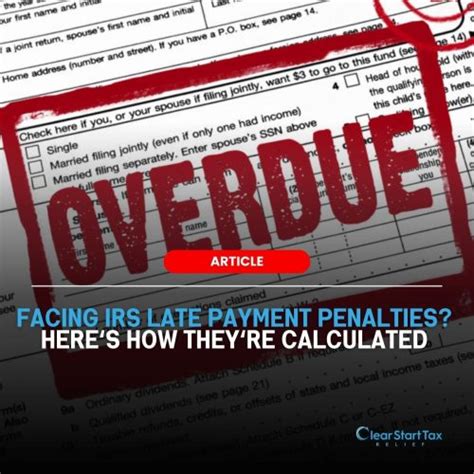 irs late payment penalty example