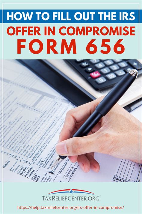 irs offer and compromise form