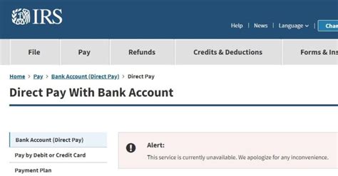 irs online services sign in to make payments