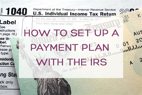 irs phone number to set up payment plan
