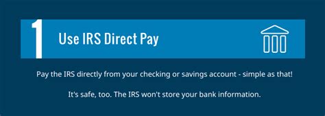 irs tax direct pay