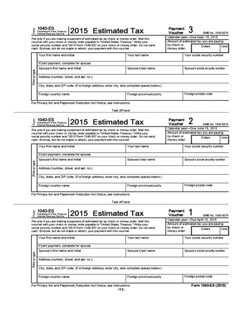 irs tax forms 2015 printable