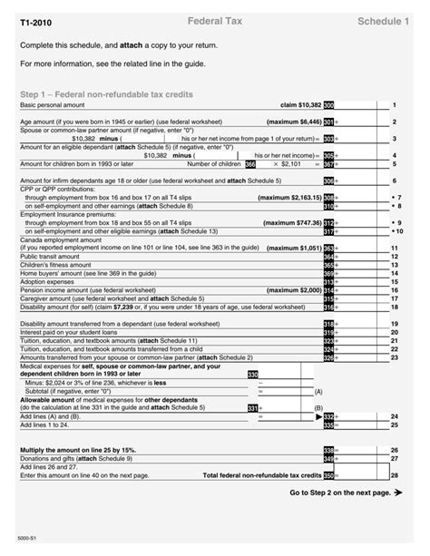 Irs Tax Forms Schedule 1