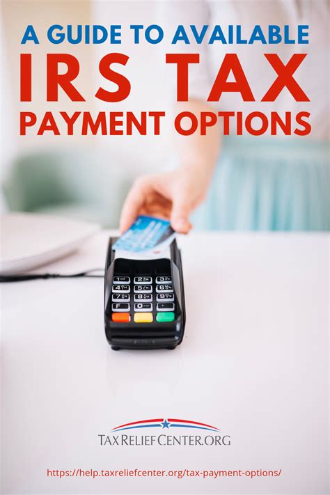 irs tax payment options