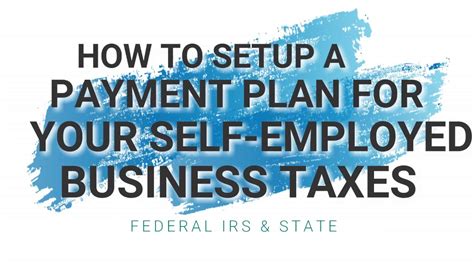 irs tax payment plan for small businesses