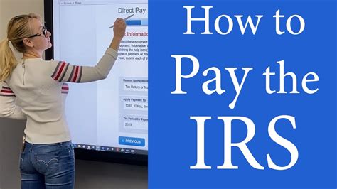 irs tax payments online